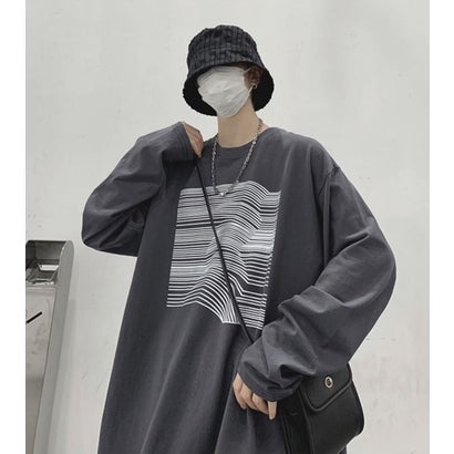 メンズ長袖Tシャツ ロンT （D）｜詳細画像