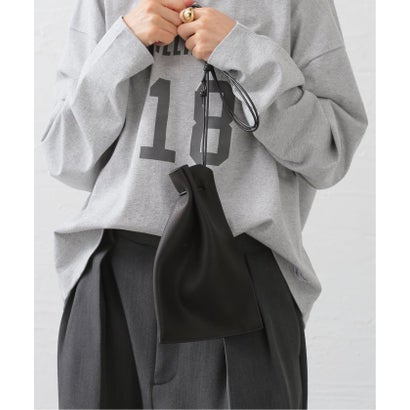 ジャーナルスタンダード レサージュ JOURNAL STANDARD L'ESSAGE ITTI/イッチ HERRIE 巾着ポーチ - PM （ブラウン）｜詳細画像