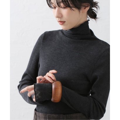 OCUCCI/オクチ Zelkova round bangle バングル （ブラウン）｜詳細画像