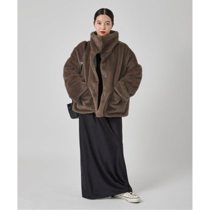 ジャーナルスタンダード レサージュ JOURNAL STANDARD L'ESSAGE COLLECTION PRIVEE？ ECOSHEARLING JK reversible ジャケット（カーキ）｜詳細画像