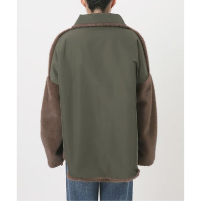ジャーナルスタンダード レサージュ JOURNAL STANDARD L'ESSAGE COLLECTION PRIVEE？ ECOSHEARLING JK reversible ジャケット（カーキ）｜詳細画像