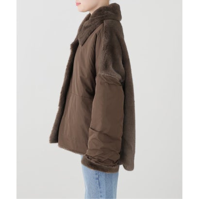 ジャーナルスタンダード レサージュ JOURNAL STANDARD L'ESSAGE COLLECTION PRIVEE？ ECOSHEARLING JK reversible ジャケット（カーキ）｜詳細画像