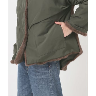 ジャーナルスタンダード レサージュ JOURNAL STANDARD L'ESSAGE COLLECTION PRIVEE？ ECOSHEARLING JK reversible ジャケット（カーキ）｜詳細画像