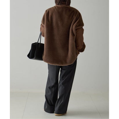 ジャーナルスタンダード レサージュ JOURNAL STANDARD L'ESSAGE COLLECTION PRIVEE？ ECOSHEARLING JK reversible ジャケット（カーキ）｜詳細画像