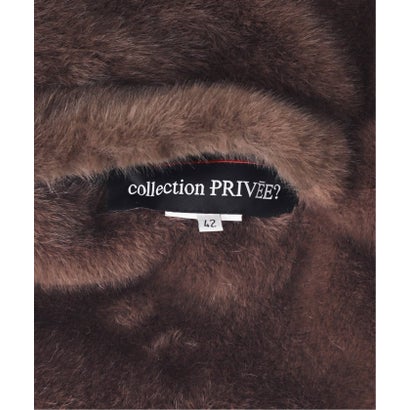COLLECTION PRIVEE？ 別注 ECO-FUR JK hoodpockets ジャケット（ブラック A）｜詳細画像