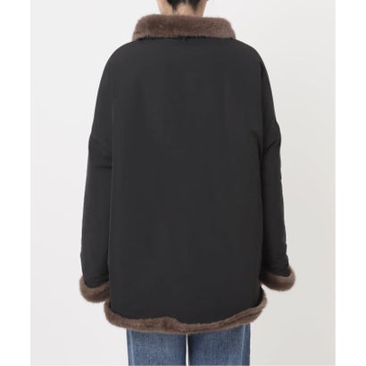 COLLECTION PRIVEE？ 別注 ECO-FUR JK hoodpockets ジャケット（ブラック A）｜詳細画像