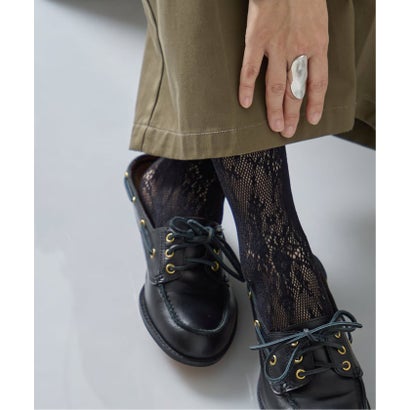 SWEDISH STOCKINGS/スウェーディッシュ ストッキング ROSA LACE KNEE HIGHS ソックス （ホワイト）｜詳細画像