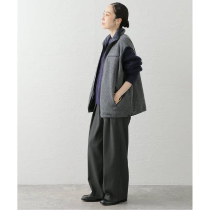 INSCRIRE/アンスクリア Fleece Vest ベスト （グレーA）｜詳細画像