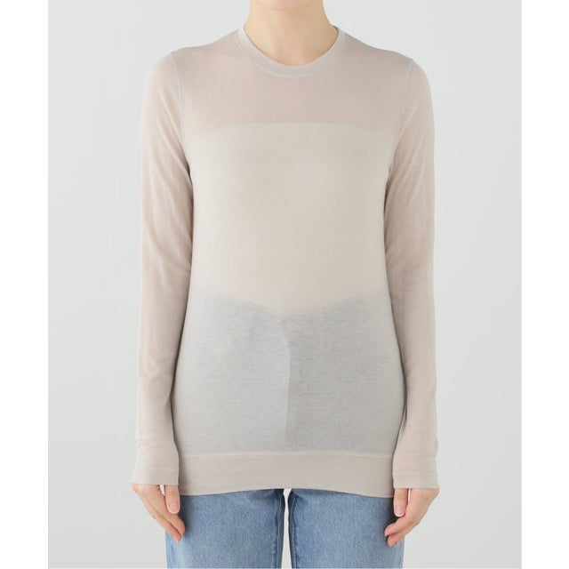 NOTHING WRITTEN/ナッシングリトゥン AIMA WOOL T-SHIRT Tシャツ （ホワイト A）