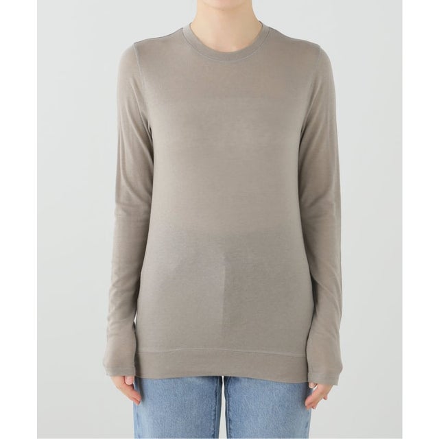 NOTHING WRITTEN/ナッシングリトゥン AIMA WOOL T-SHIRT Tシャツ （ベージュ A）