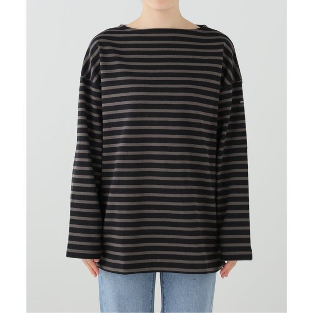 SAINT JAMES/セントジェームス ウェッソンルーズボーダー Tシャツ （グレー）