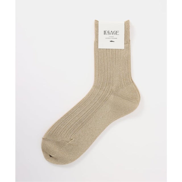 GLEN CLYDE/グレンクライド Glitter Sox ソックス （ゴールド）