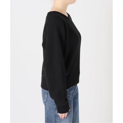 《追加予約》L' ESSENTIAL つり編みスウェットプルオーバー （ブラック）｜詳細画像