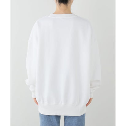 《予約》ISNESS MUSIC/イズネス ミュージック MINO SWEATSHIRT スウェット （ホワイト）｜詳細画像