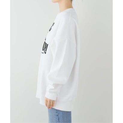 《予約》ISNESS MUSIC/イズネス ミュージック MINO SWEATSHIRT スウェット （ホワイト）｜詳細画像