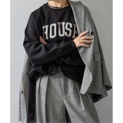 《予約》ISNESS MUSIC/イズネス ミュージック HOUSE SWEATSHIRT スウェット （ブラック）｜詳細画像