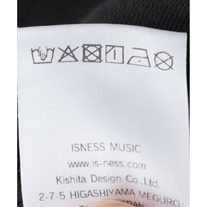 《予約》ISNESS MUSIC/イズネス ミュージック HOUSE SWEATSHIRT スウェット （ブラック）｜詳細画像