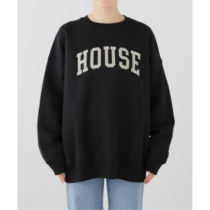 《予約》ISNESS MUSIC/イズネス ミュージック HOUSE SWEATSHIRT スウェット （ブラック）｜詳細画像