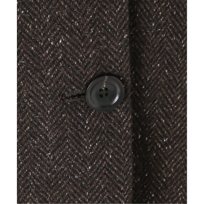 《予約》L`ESTNL BROOCH SILKNAP ジャケット （ブラウン B）｜詳細画像