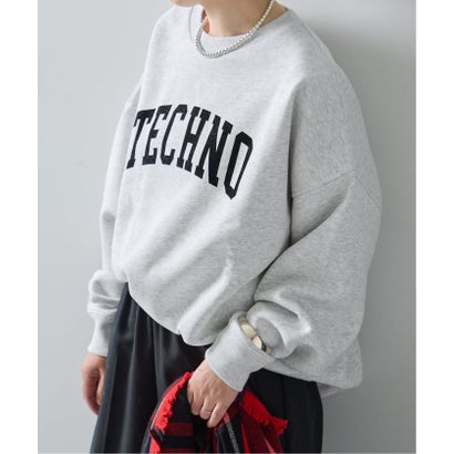 《予約》ISNESS MUSIC/イズネス ミュージック TECHNO SWEATSHIRTスウェット （グレーB）｜詳細画像