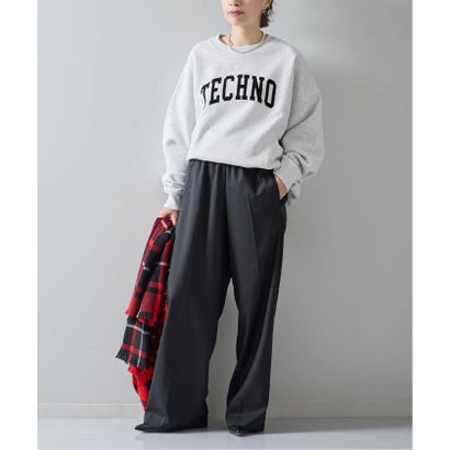 《予約》ISNESS MUSIC/イズネス ミュージック TECHNO SWEATSHIRTスウェット （グレーB）｜詳細画像