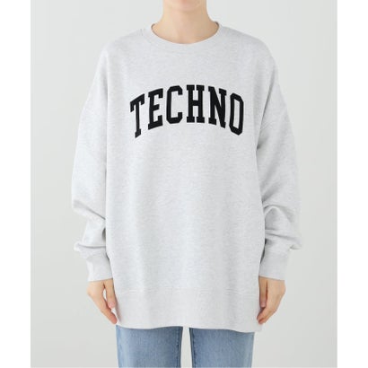 《予約》ISNESS MUSIC/イズネス ミュージック TECHNO SWEATSHIRTスウェット （グレーB）｜詳細画像
