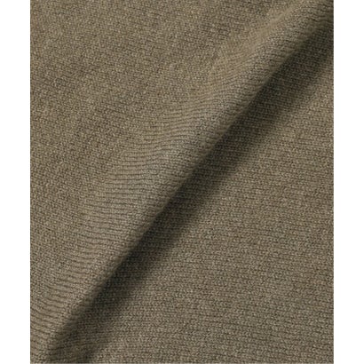 《予約》ASAUCE MELER シームレス トライアングル カシミヤニットストール （ブラック A）｜詳細画像