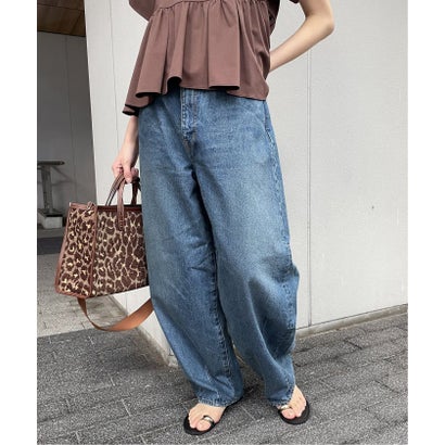《追加》12.5oz バルーンデニムパンツ （ネイビー）｜詳細画像