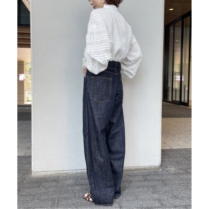 《追加》12.5oz バルーンデニムパンツ （ネイビー）｜詳細画像