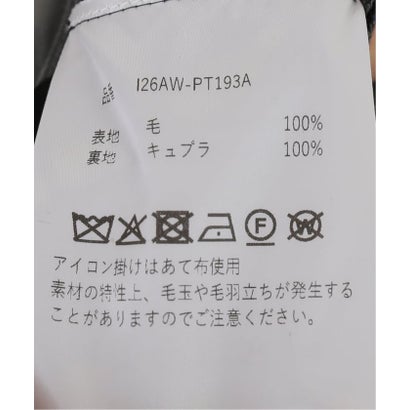 ジャーナルスタンダード レサージュ JOURNAL STANDARD L'ESSAGE INSCRIRE/アンスクリア Glen Check Wide パンツ （グレーA）｜詳細画像