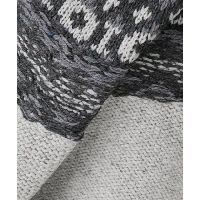 ジャーナルスタンダード レサージュ JOURNAL STANDARD L'ESSAGE JANE SMITH/ジェーンスミス 5G NORDIC YOKE セーター （グレーA）｜詳細画像