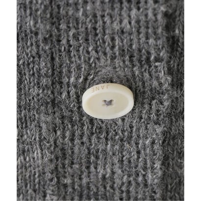 JANE SMITH/ジェーンスミス 7G KNIT VEST ニットベスト （グレーA）｜詳細画像