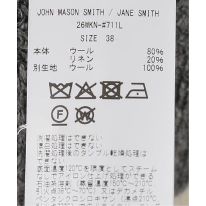 JANE SMITH/ジェーンスミス 7G KNIT VEST ニットベスト （グレーA）｜詳細画像