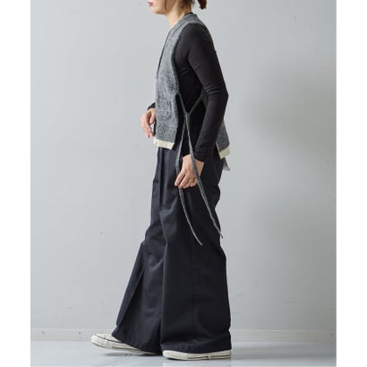 JANE SMITH/ジェーンスミス 7G KNIT VEST ニットベスト （グレーA）｜詳細画像