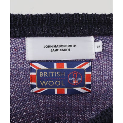 ジャーナルスタンダード レサージュ JOURNAL STANDARD L'ESSAGE JANE SMITH/ジェーンスミス 5G BRUSHED JACQUARD カーディガン （ブラウン）｜詳細画像