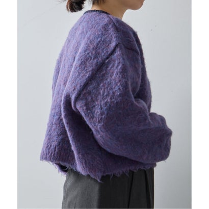 ジャーナルスタンダード レサージュ JOURNAL STANDARD L'ESSAGE JANE SMITH/ジェーンスミス 5G BRUSHED JACQUARD カーディガン （ブラウン）｜詳細画像