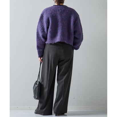 ジャーナルスタンダード レサージュ JOURNAL STANDARD L'ESSAGE JANE SMITH/ジェーンスミス 5G BRUSHED JACQUARD カーディガン （ブラウン）｜詳細画像