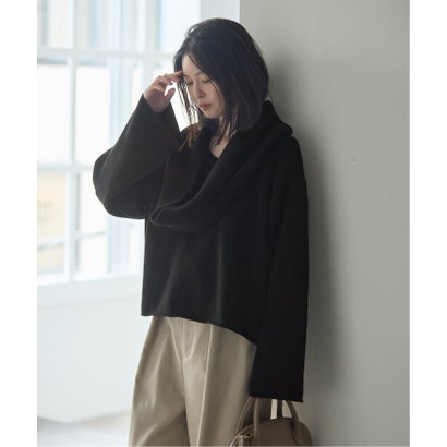 ジャーナルスタンダード レサージュ JOURNAL STANDARD L'ESSAGE 《予約》PROTAGONISTA/プロタゴニスタ 別注 ショール付き ニット （ナチュラル）｜詳細画像