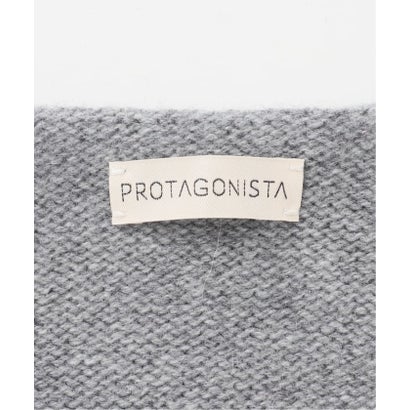 ジャーナルスタンダード レサージュ JOURNAL STANDARD L'ESSAGE 《予約》PROTAGONISTA/プロタゴニスタ 別注 ショール付き ニット （グレーA）｜詳細画像