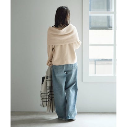 ジャーナルスタンダード レサージュ JOURNAL STANDARD L'ESSAGE 《予約》PROTAGONISTA/プロタゴニスタ 別注 ショール付き ニット （グレーA）｜詳細画像