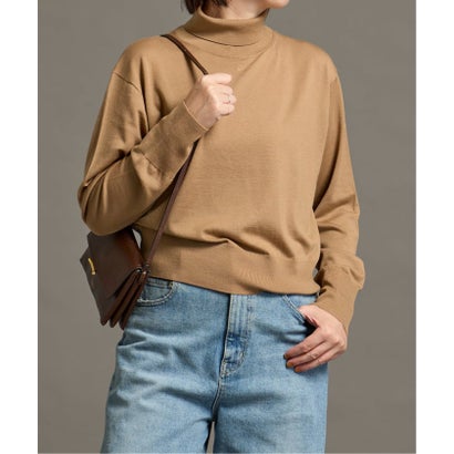ジャーナルスタンダード レサージュ JOURNAL STANDARD L'ESSAGE 《予約》L’ESSENTIAL BIAGIOLI タートル プルオーバー （キャメル）｜詳細画像