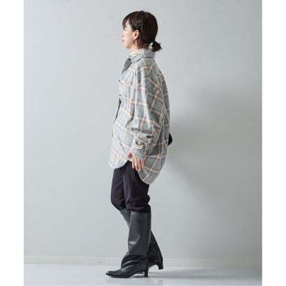 ジャーナルスタンダード レサージュ JOURNAL STANDARD L'ESSAGE 《予約》ネルチェックシャツ （ブラック）｜詳細画像