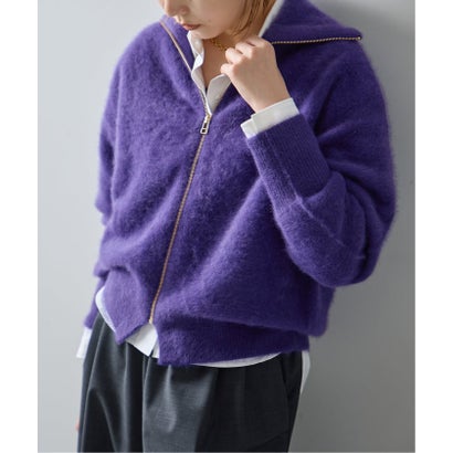 ジャーナルスタンダード レサージュ JOURNAL STANDARD L'ESSAGE 《予約》FOXWOOLジップアップニット （ベージュ）｜詳細画像