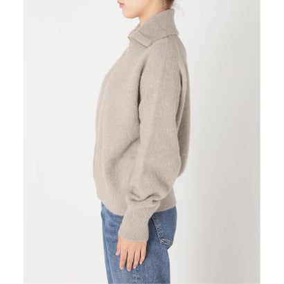 ジャーナルスタンダード レサージュ JOURNAL STANDARD L'ESSAGE 《予約》FOXWOOLジップアップニット （ベージュ）｜詳細画像