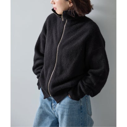 ジャーナルスタンダード レサージュ JOURNAL STANDARD L'ESSAGE 《予約》FOXWOOLジップアップニット （ベージュ）｜詳細画像