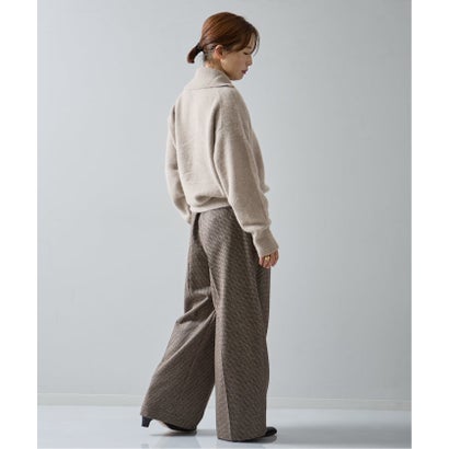 ジャーナルスタンダード レサージュ JOURNAL STANDARD L'ESSAGE 《予約》FOXWOOLジップアップニット （ベージュ）｜詳細画像