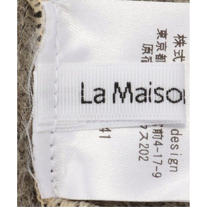 ジャーナルスタンダード レサージュ JOURNAL STANDARD L'ESSAGE La Maison de Lyllis/ラメゾンドリリス POLAR ビーニー （ナチュラル）｜詳細画像