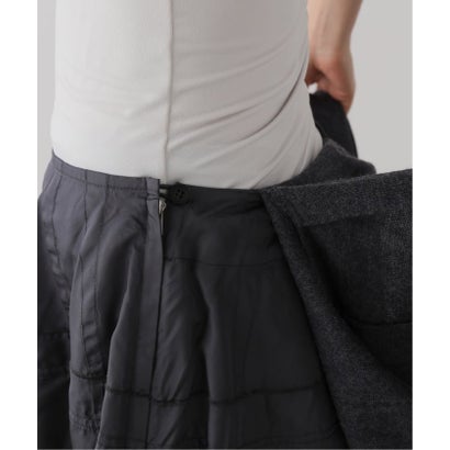TOGA/トーガ Knit docking skirt スカート （グレーA）｜詳細画像