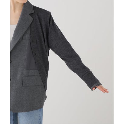 TOGA/トーガ Knit docking jacket ジャケット （グレーA）｜詳細画像