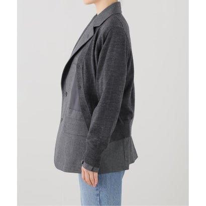 TOGA/トーガ Knit docking jacket ジャケット （グレーA）｜詳細画像